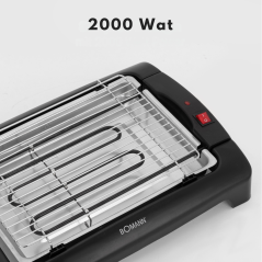 Grill elektryczny stołowy Bomann BQ 1240 N CB