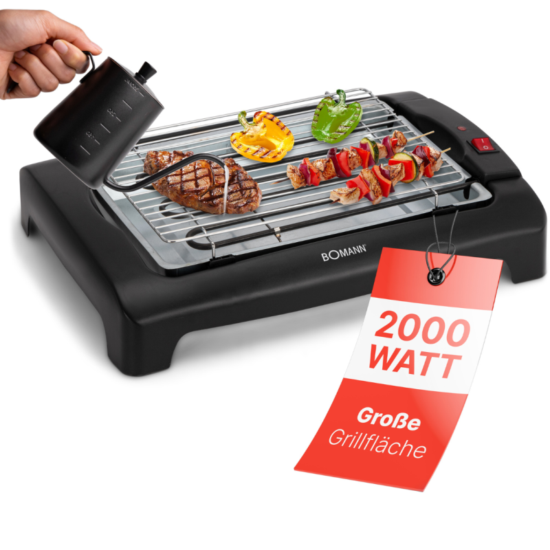 Grill elektryczny stołowy Bomann BQ 1240 N CB