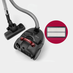 Odkurzacz  workowy 700W Bomann BS 9019 CB N (antracyt)