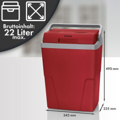 Lodówka turystyczna samochodowa 12v/230v  Bomann KB 6011.1 CB Outlet