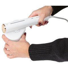 Żelazko turystyczne i steamer 2w1 ProfiCare PC-DG 3124 (biało–złoty)