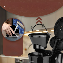 Ekspres przelewowy, Kawiarka z 2 termosami Clatronic KA 3328