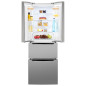 Lodówko-zamrażarka French Door Bomann KG 7361 IX (inox) Lodówko-zamrażarka French Door Bomann KG 7361 IX (inox)