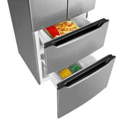 Lodówko-zamrażarka French Door Bomann KG 7361 IX (inox)