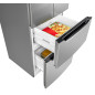 Lodówko-zamrażarka French Door Bomann KG 7361 IX (inox) Lodówko-zamrażarka French Door Bomann KG 7361 IX (inox)