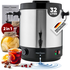 Garnek elektryczny, pasteryzator, podgrzewacz napojów 32l ProfiCook PC EKA 1283 Outlet