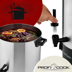 Garnek elektryczny, pasteryzator, podgrzewacz napojów 32l ProfiCook PC EKA 1283 Outlet