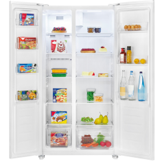 Chłodziarko-zamrarażarka side-by-side Bomann SBS 7344 (biała)