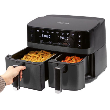 Podwójna frytkownica beztłuszczowa 9 litrów ProfiCook PC-FR 1295 H Outlet