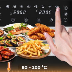 Podwójna frytkownica beztłuszczowa 9 litrów ProfiCook PC-FR 1295 H Outlet