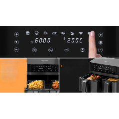 Podwójna frytkownica beztłuszczowa 9 litrów ProfiCook PC-FR 1295 H Outlet