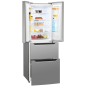 Lodówko-zamrażarka French Door Bomann KG 7361 IX (inox) Lodówko-zamrażarka French Door Bomann KG 7361 IX (inox)