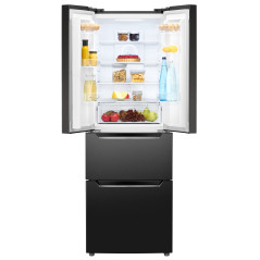 Lodówko-zamrażarka French Door Bomann KG 7361 IX (ciemny inox)