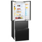 Lodówko-zamrażarka French Door Bomann KG 7361 IX (ciemny inox)