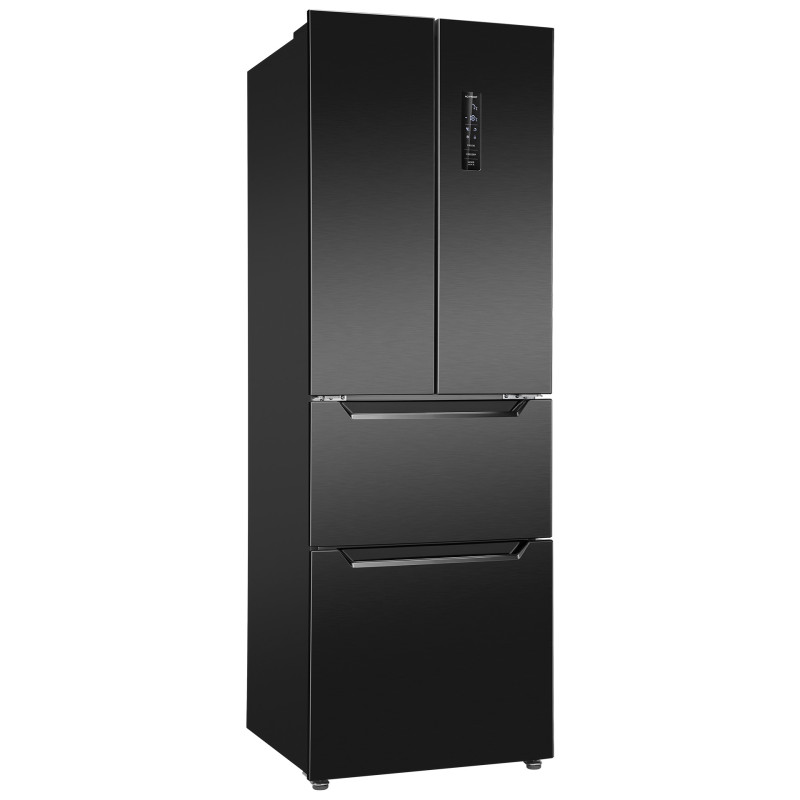 Lodówko-zamrażarka French Door Bomann KG 7361 IX (ciemny inox)