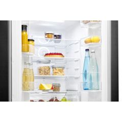 Lodówko-zamrażarka French Door Bomann KG 7361 IX (ciemny inox)