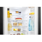 Lodówko-zamrażarka French Door Bomann KG 7361 IX (ciemny inox)