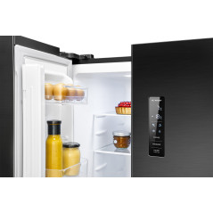 Lodówko-zamrażarka French Door Bomann KG 7361 IX (ciemny inox)