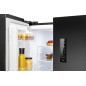 Lodówko-zamrażarka French Door Bomann KG 7361 IX (ciemny inox)
