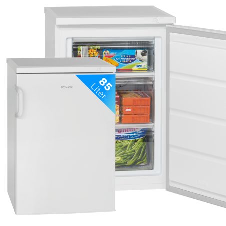 Zamrażarka podblatowa Bomann GS 2196.1 (biała)