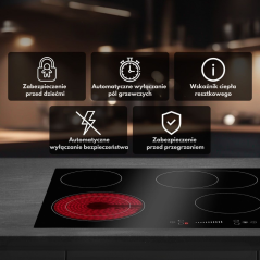 Płyta ceramiczna do zabudowy Bomann EBK 7941