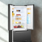 Lodówko-zamrażarka French Door Bomann KG 7361 IX (ciemny inox)