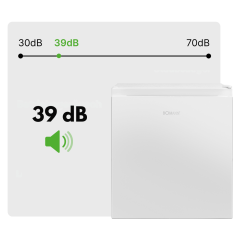 Lodówka chlodziarka podblatowa 45L Bomann KB 7245 (biały)