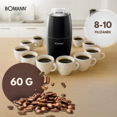 Młynek do kawy Bomann KSW 6088 CB (czarny)