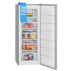 Zamrażarka 168l Bomann GS 7340 (inox)