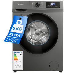 Pralka automatyczna 8 kg 1400 obr/min Inverter Bomann WA 7185 (antracyt) (W)
