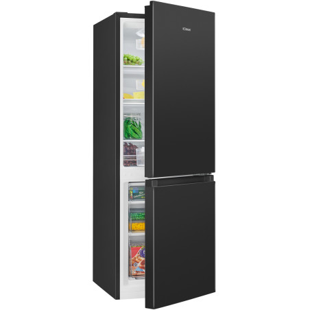 Lodówko-zamrażarka Bomann KG 322.1 (czarna)