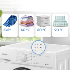 Pralka automatyczna 6 kg 1000 obr/min Bomann WA 7161