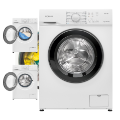 Pralka automatyczna 6 kg 1000 obr/min Bomann WA 7161