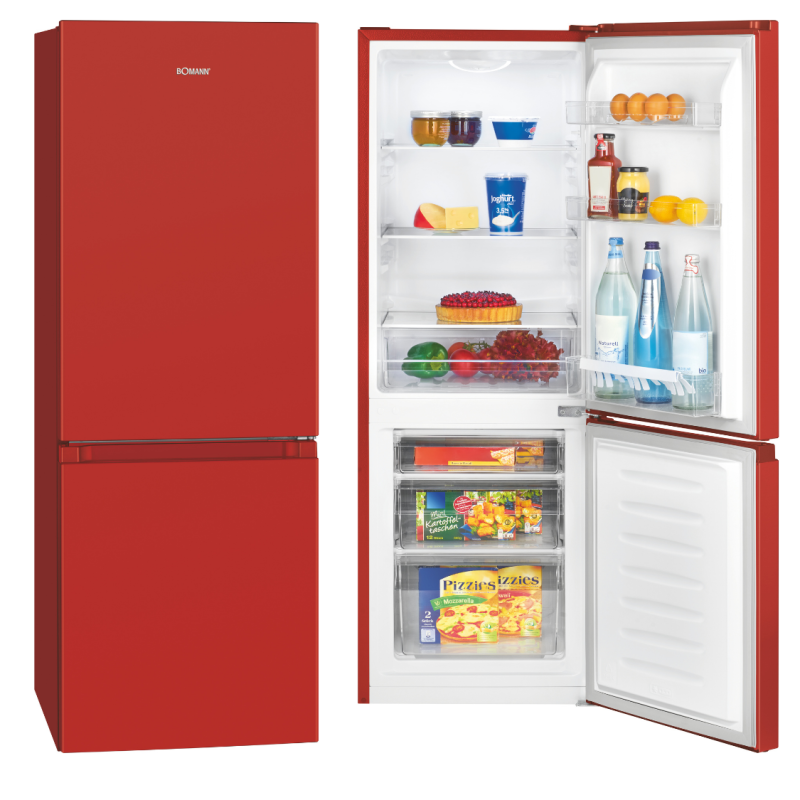 Chłodziarko-zamrażarka Bomann KG 320.2 (czerwony)