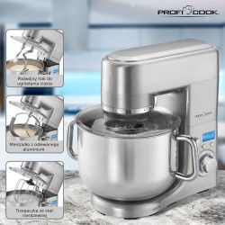 Robot kuchenny ProfiCook PC-KM 1096 10 litrów (srebrny) Outlet