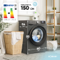 Pralko-suszarka 8 kg 1400 obr/min Bomann WAT 7186 (antracyt) Pralko-suszarka 8 kg 1400 obr/min Bomann WAT 7186 (antracyt)