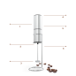 Spieniacz do mleka, shaker ProfiCook PC-MS 1273 Spieniacz do mleka, shaker ProfiCook PC-MS 1273