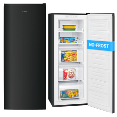 Zamrażarka wolnostojąca No Frost 161 l Inverter Bomann GS 7343  (czarna)