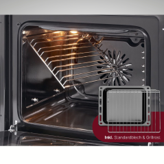 Piekarnik elektryczny do zabudowy Bomann EBO 7911 IX (inox)