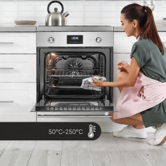 Piekarnik elektryczny do zabudowy Bomann EBO 7911 IX (inox)