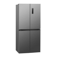 Lodówko-zamrażarka Cross Door Bomann KG 7358 (inox)