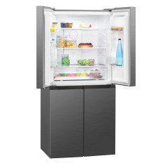 Lodówko-zamrażarka Cross Door Bomann KG 7358 (inox)