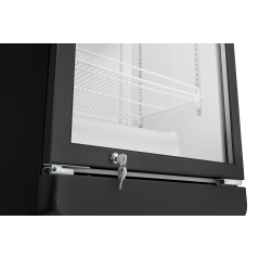 Chłodziarka witryna chłodnicza 347 litrów Bomann KSG 7351 (czarna)