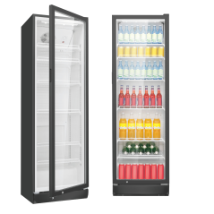 Chłodziarka witryna chłodnicza 347 litrów Bomann KSG 7351 (czarna)