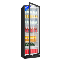 Chłodziarka witryna chłodnicza 347 litrów Bomann KSG 7351 (czarna)