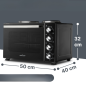 Piekarnik z kuchenką elektryczną ProfiCook PC-KK 1302 Piekarnik z kuchenką elektryczną ProfiCook PC-KK 1302