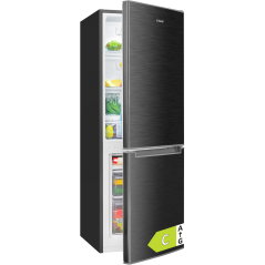 Lodówko-zamrażarka Bomann KG 7359 (ciemny inox)