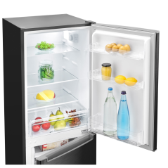 Lodówko-zamrażarka Bomann KG 7359 (ciemny inox)