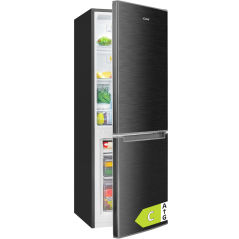 Lodówko-zamrażarka Bomann KG 7359 (ciemny inox)