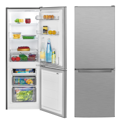 Lodówko-zamrażarka 173 l Bomann KG 7359 (inox)